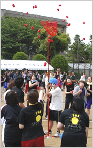 玉入れ「何個入るかな?」