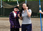 最後の難関パン食い!