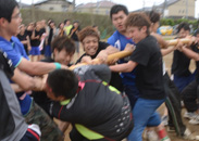 男子の棒引きは圧巻!