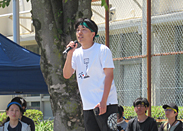 学友会長より閉会の挨拶