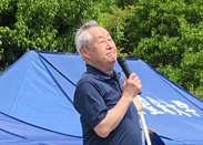 4.開会式　学長 挨拶