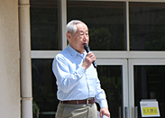 開会式　学長 挨拶