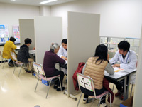 各項目の測定風景