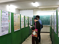 『聖栄葛飾祭』でのポスター展示