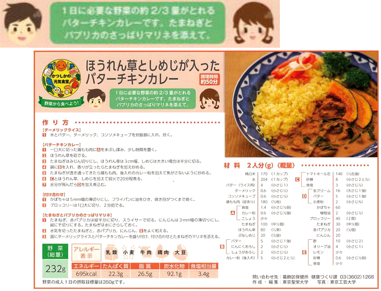 元気食堂レシピカード