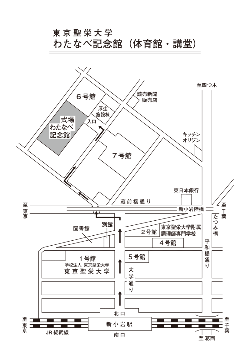 わたなべ記念館地図